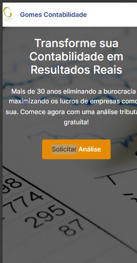 Projeto landing page contabilidade